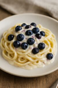 クリーミー・ブルーベリーチーズパスタ(温製