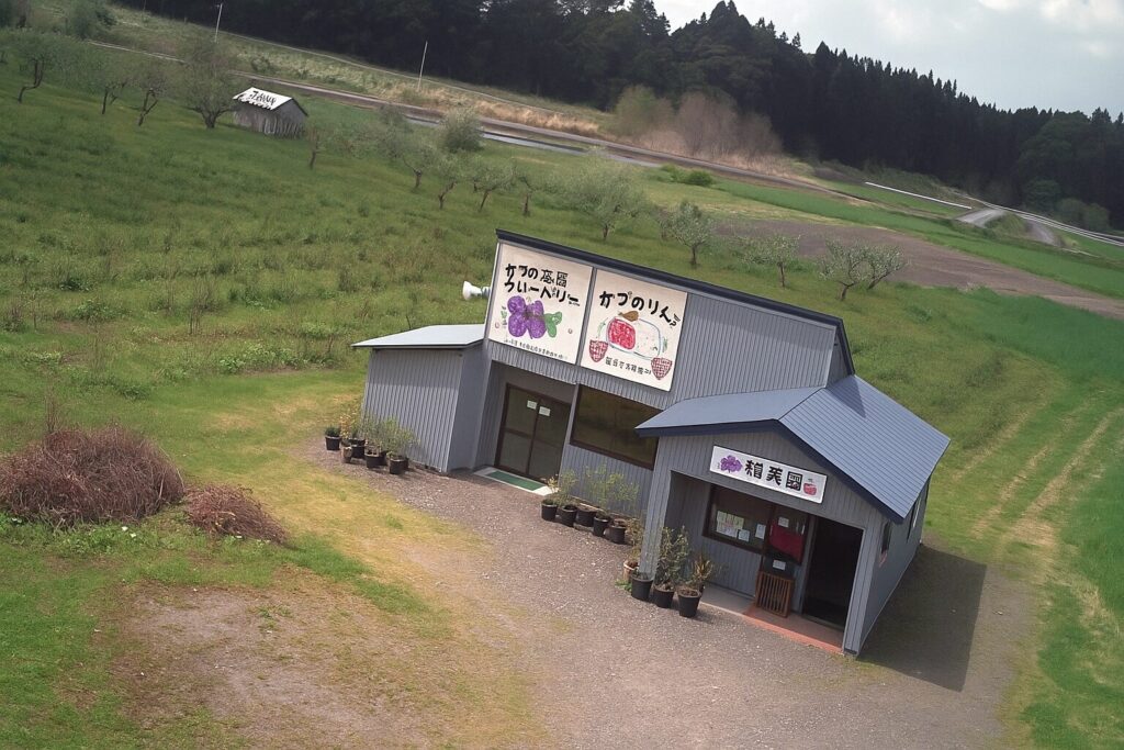 小屋だけ（人間削除）